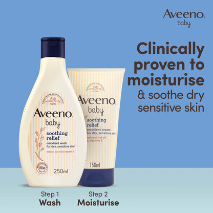 AVEENO® Baby Soothing Relief Emollient Cream - 150mL - USA
