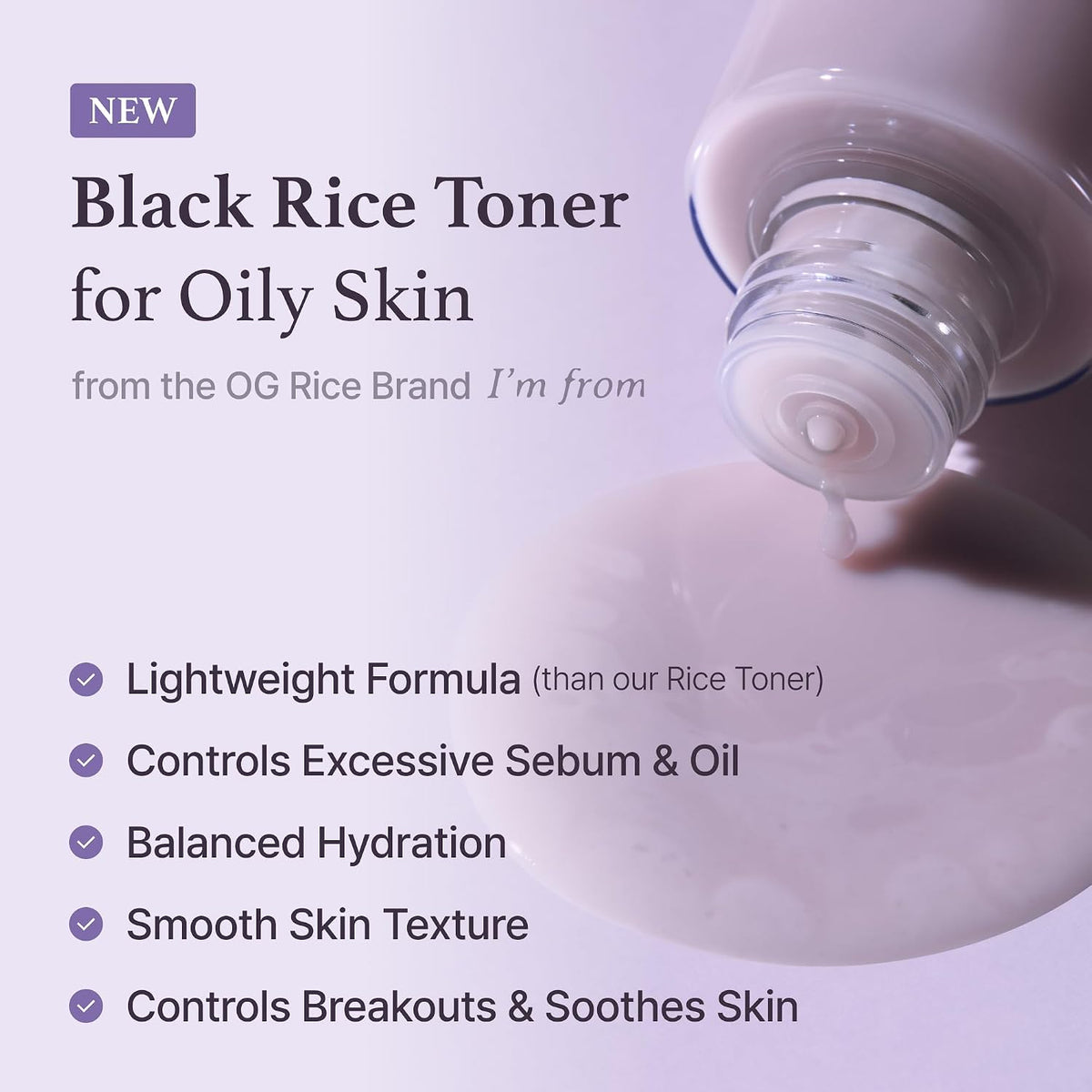 I'm from Black Rice Toner 30mL (Minisize)