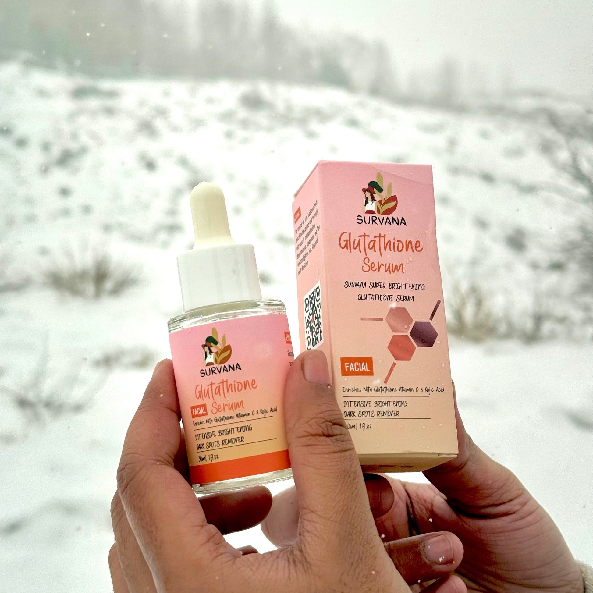 SURVANA Super Brightening Glutathione Serum 30mL (UK Formulated) Survana