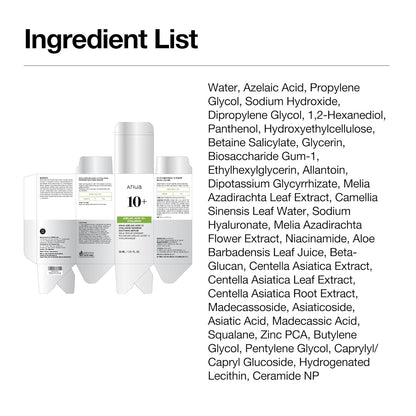 Anua 10+ Azelaic Acid Hyaluron Soothing Serum (30mL) Survana