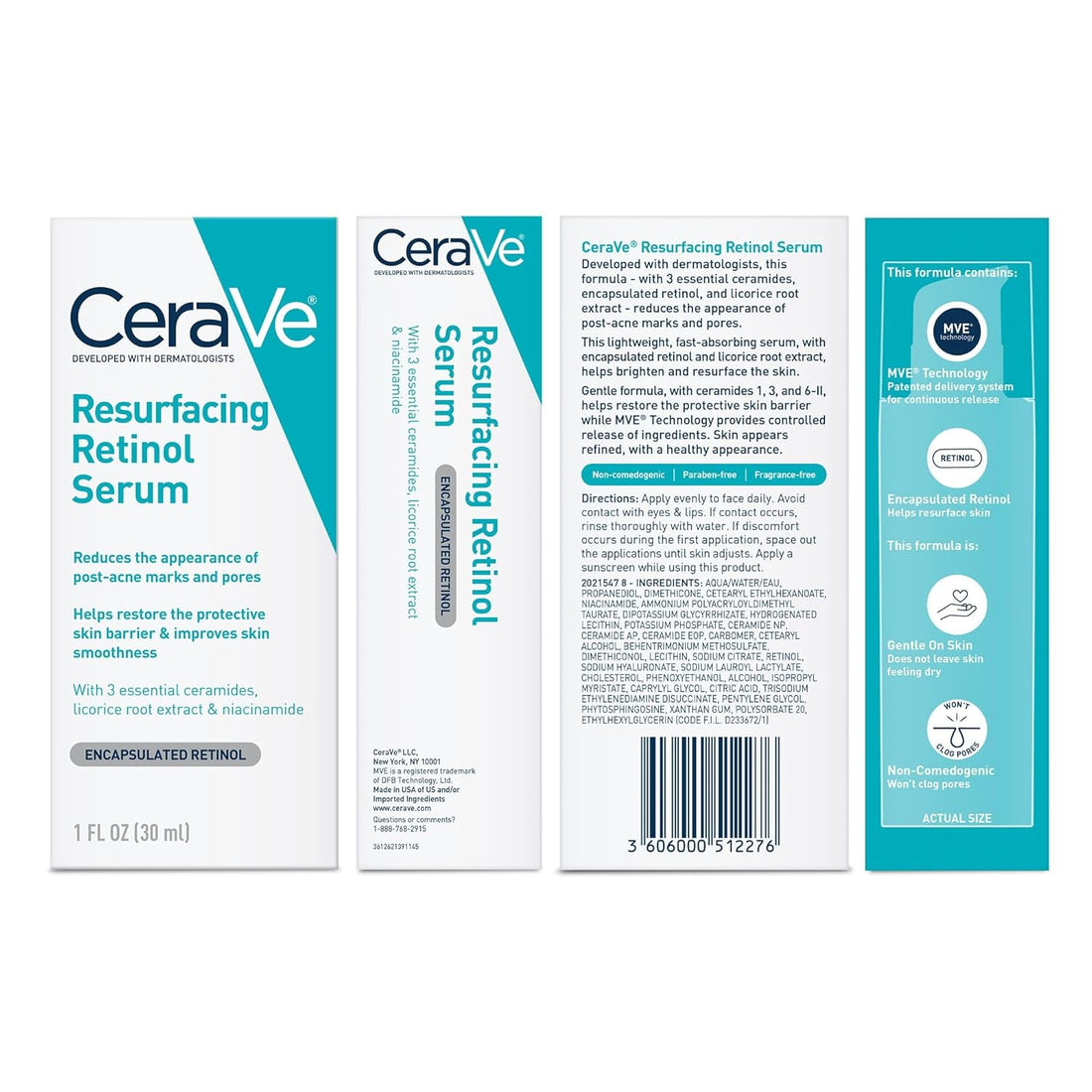 CeraVe Resurfacing Retinol Serum - 30mL