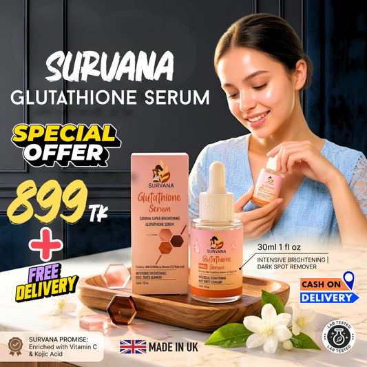 Survana Glutathione Serum 30mL (UK Formulated)