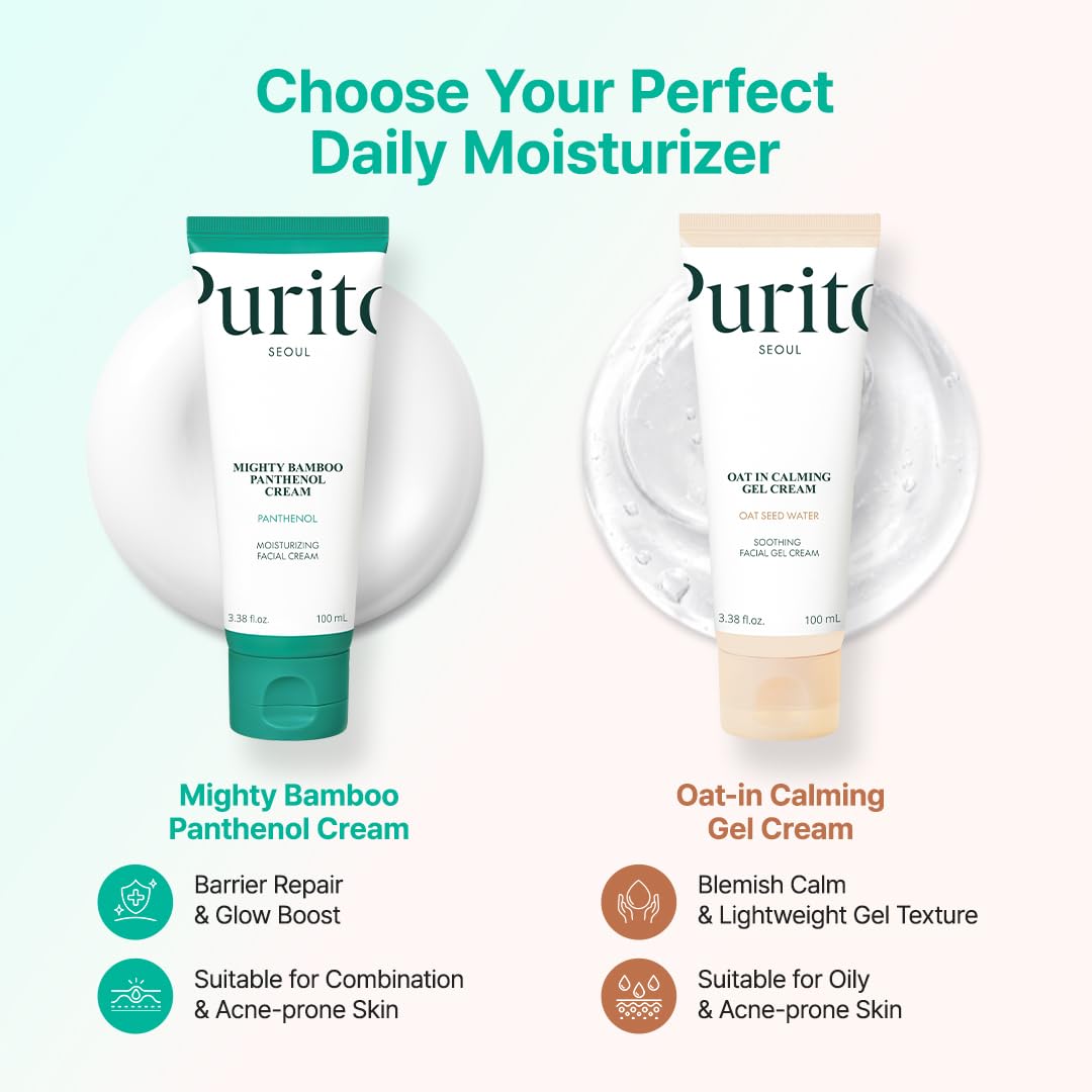 PURITO Seoul Mighty Bamboo Panthenol Cream 100mL