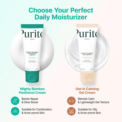PURITO Seoul Mighty Bamboo Panthenol Cream 100mL