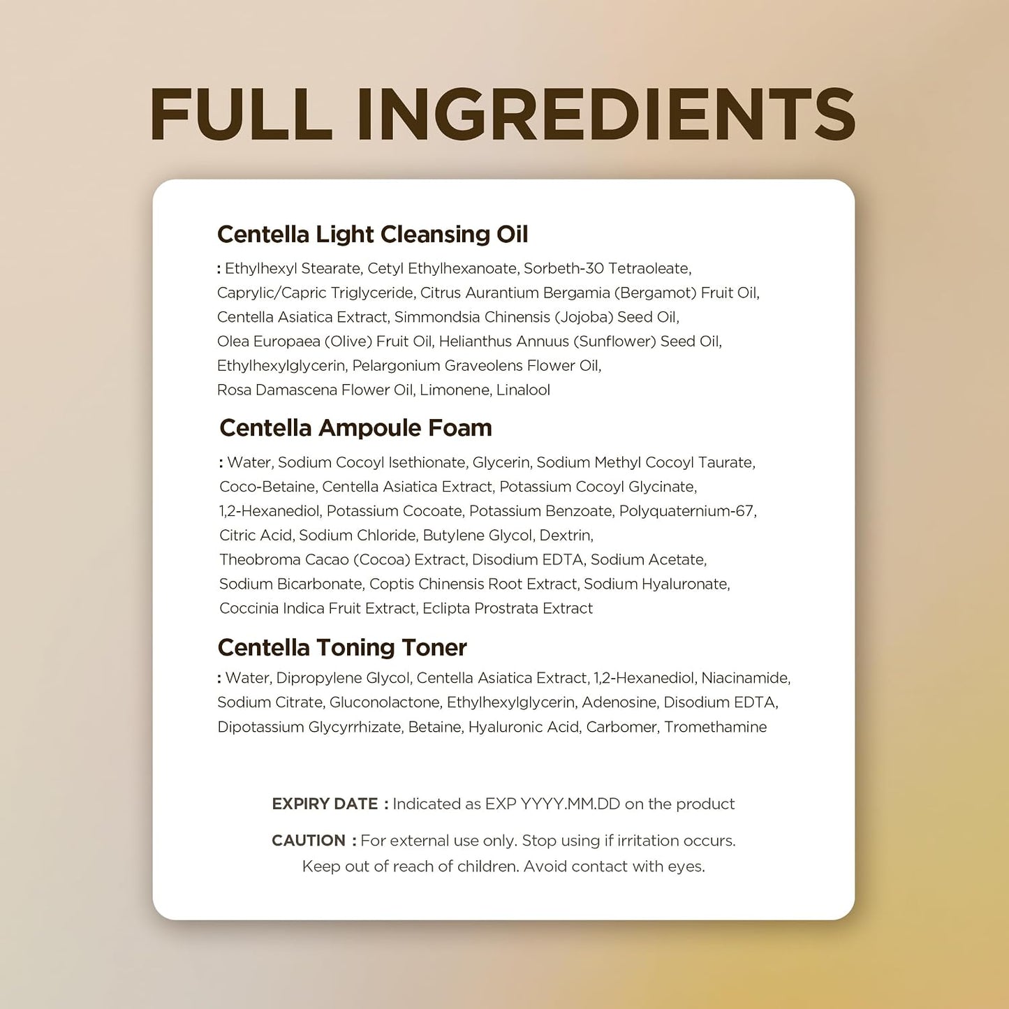SKIN1004 Centella Travel Kit