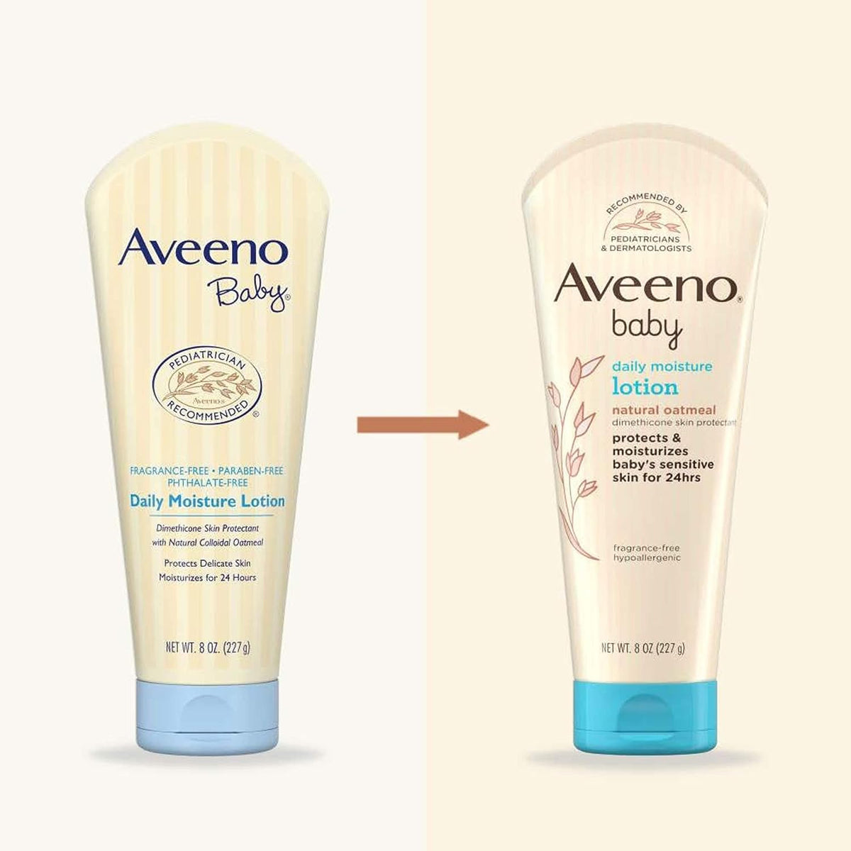 AVEENO® Baby Daily Moisture Fragrance-Free Lotion 227g - USA