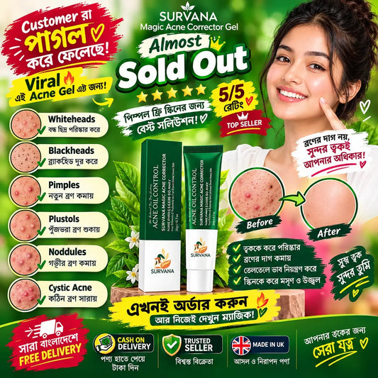 SURVANA Magic Acne* Corrector Gel (UK 🇬🇧 Formulated)