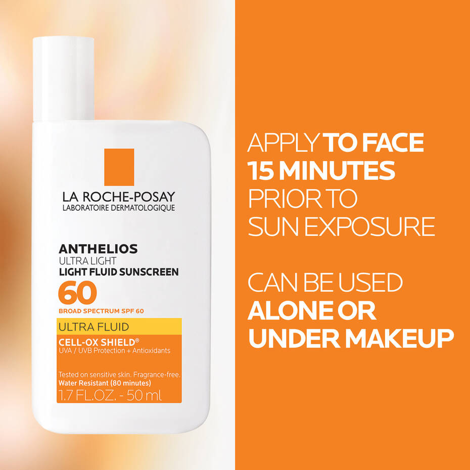 La Roche Posay - Anthelios Ultra Light Fluid Facial Sunscreen SPF 60