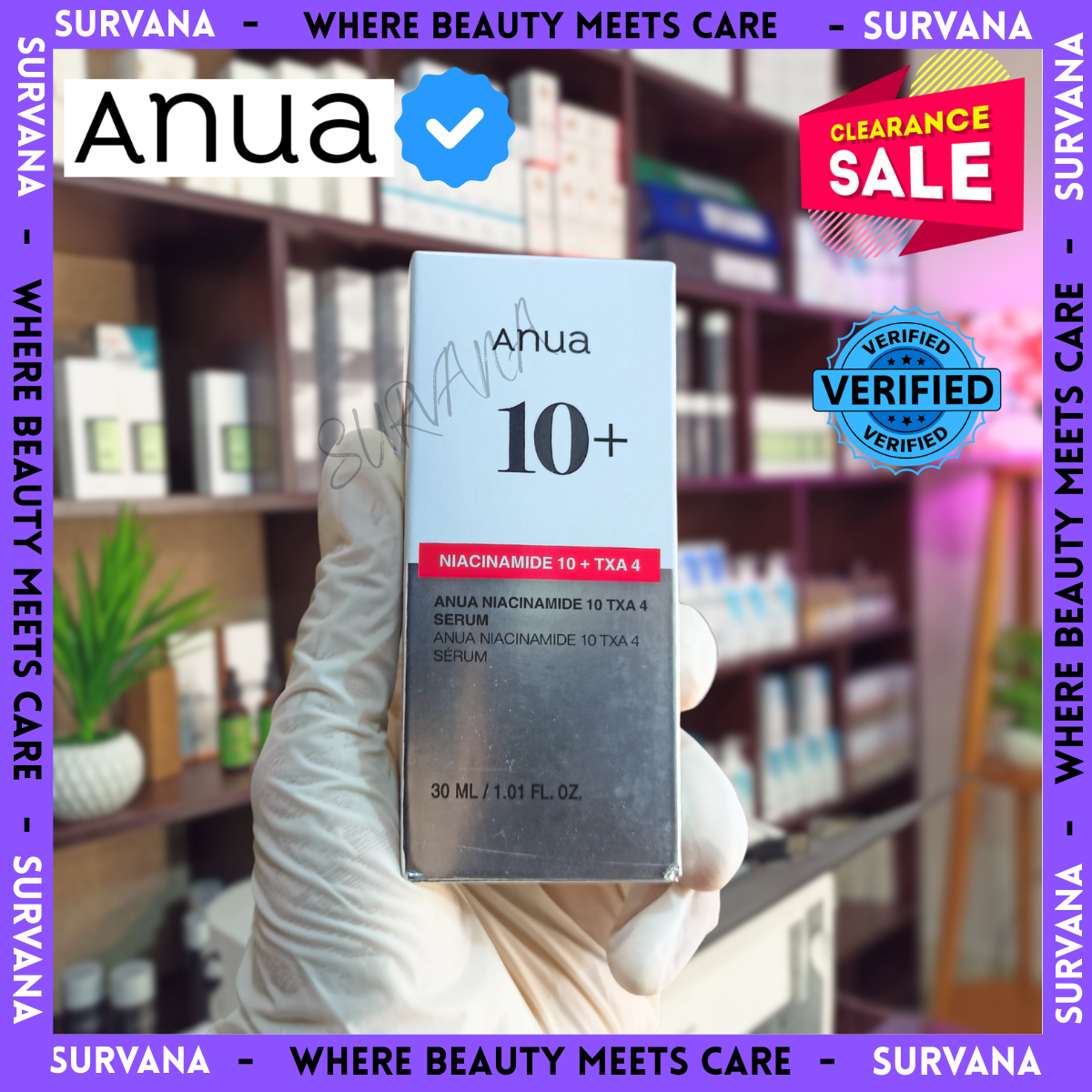 ANUA Niacinamide 10+ TXA 4 Serum 30mL - New Version