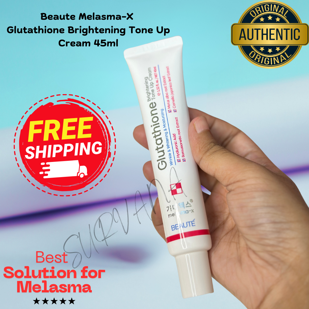 Beaute Melasma-X Glutathione Brightening Tone Up Cream (45ml) Survana