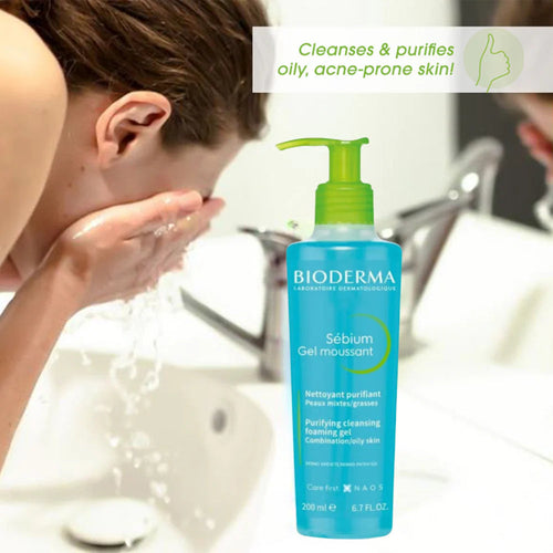 Bioderma Sebium Foaming Gel -200mL Survana