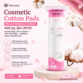 LMLTOP Double Faced Cosmetic Cotton Pads 150Pcs