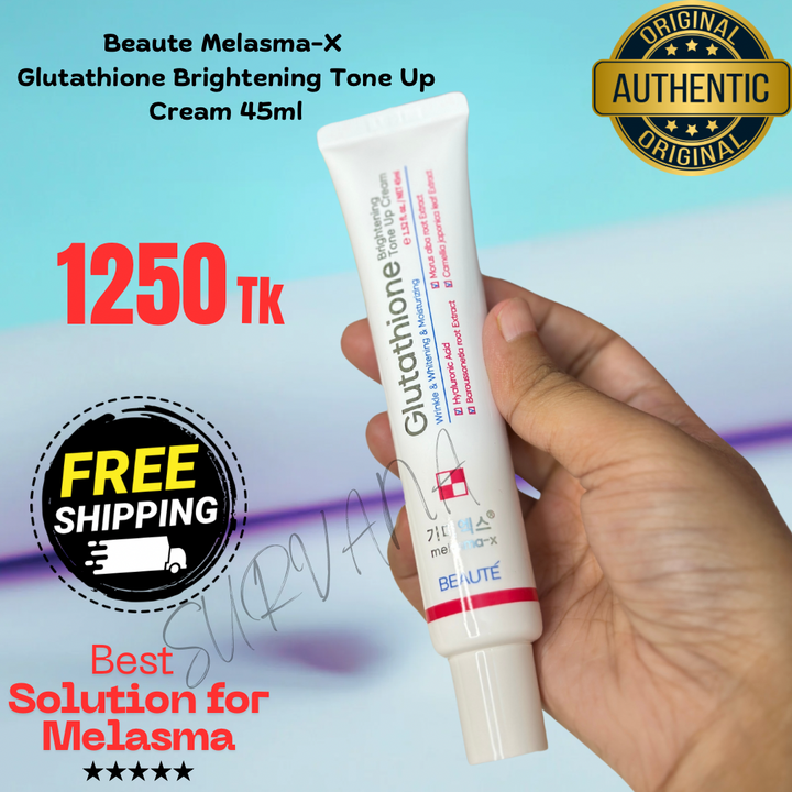 Beaute Melasma-X Glutathione Brightening Tone Up Cream (45ml)