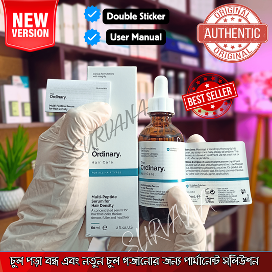 The Ordinary Multi-Peptide Hair Serum For Hair Density 60mL - Latest Version - 100% Authentic 🇨🇦