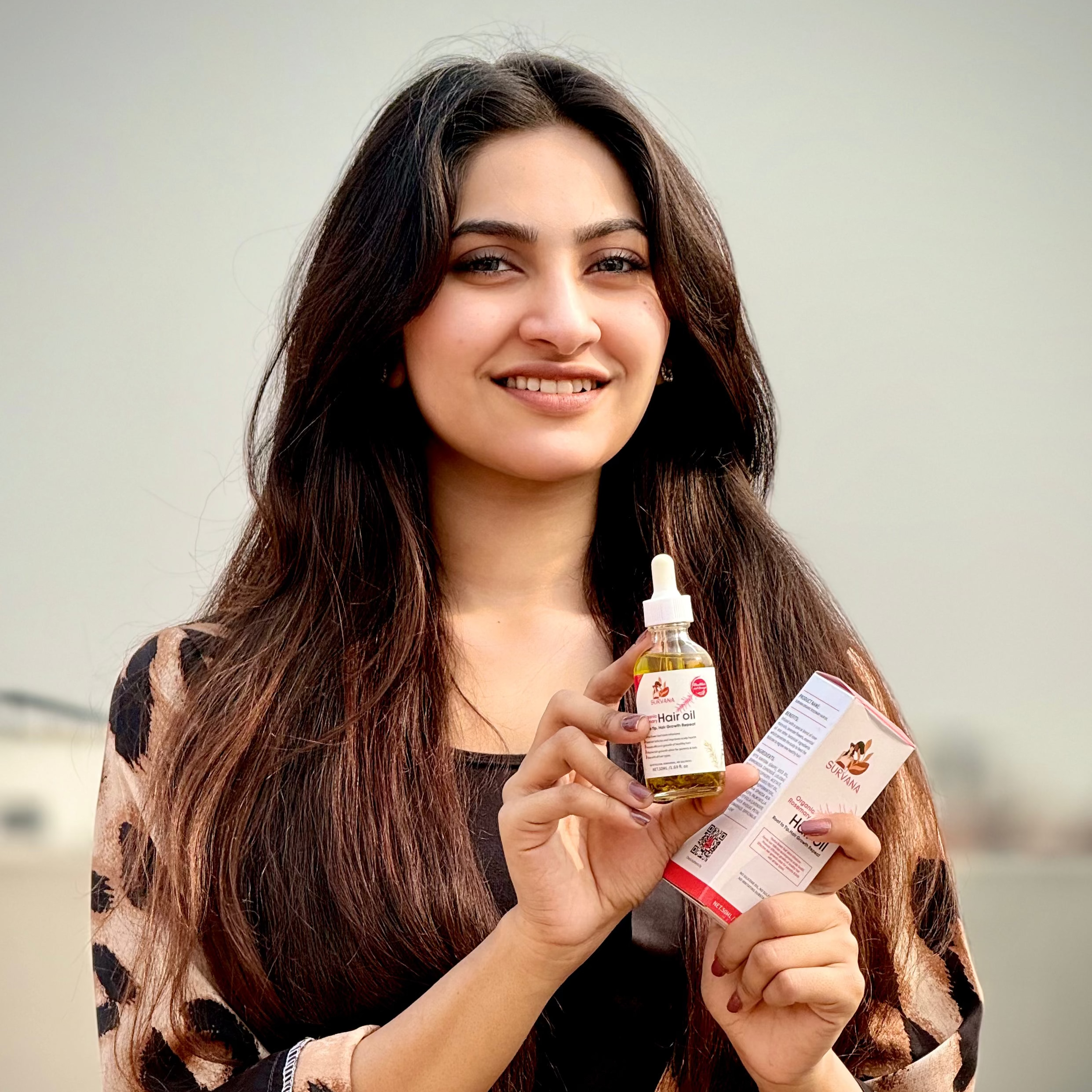 Survana Organic Rosemary Hair Oil 50mL/1.69 fl.oz ⭐️⭐️⭐️⭐️⭐️ Reviewed