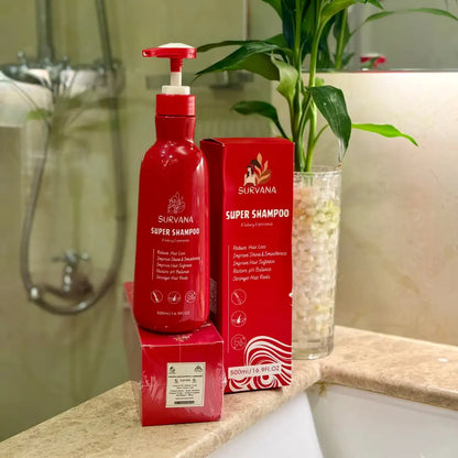 SURVANA Super Shampoo 500mL (Made in UK)
