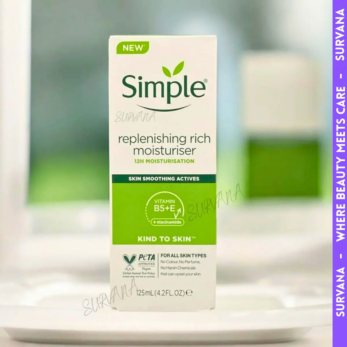 Simple Kind to Skin Replenishing Rich Moisturiser 125mL
