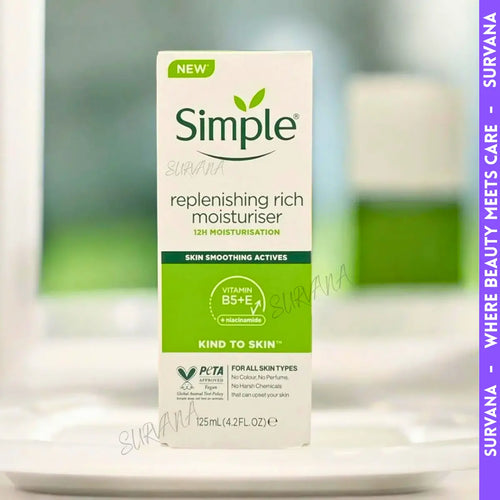 Simple Kind to Skin Replenishing Rich Moisturiser 125mL