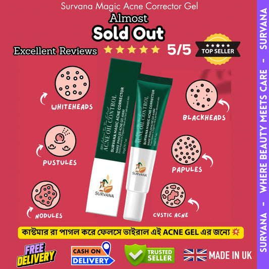 SURVANA Magic Acne* Corrector Gel (UK 🇬🇧 Formulated)