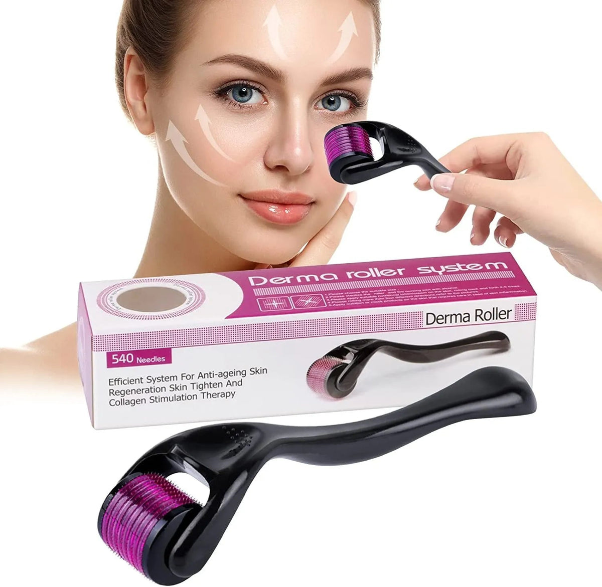 Derma Roller 0.5 mm Professional Titanium Microneedle Survana