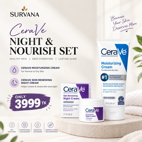 CeraVe Night & Nourish HydraGlow Set