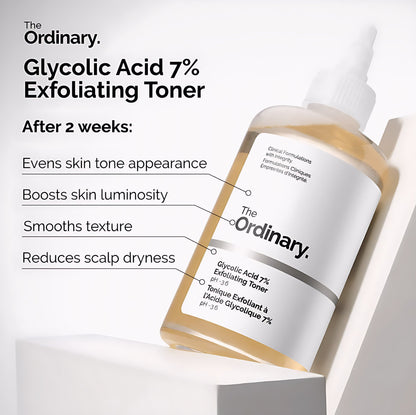 The Ordinary Glycolic Acid 7% Exfoliating Toner Directly Imported From - The ORDINARY CANADA 🇨🇦