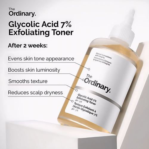 The Ordinary Glycolic Acid 7% Exfoliating Toner Directly Imported From - The ORDINARY CANADA 🇨🇦