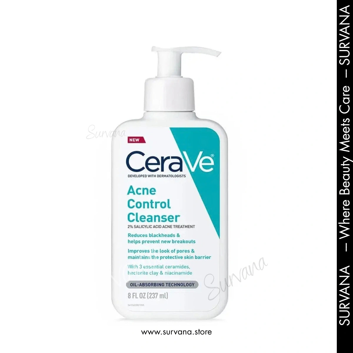 CeraVe Acne Control Cleanser (237mL) - UK