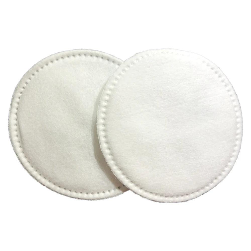 80 Pieces Round 100% Cotton Pad Facial Makeup Remover Pad Disposable Facial Cleaning Wipe Pads