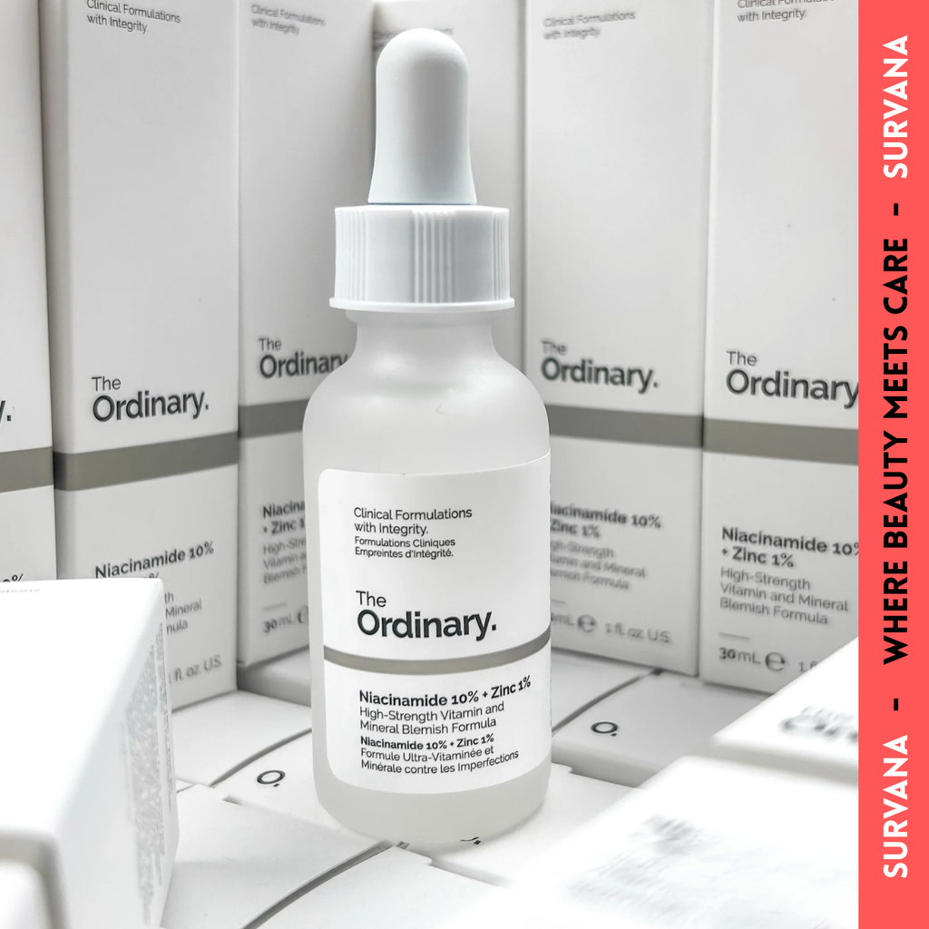 The Ordinary Niacinamide 10%+ Zinc 1% Serum 30mL - 100% Authentic