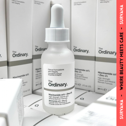 The Ordinary Niacinamide 10%+ Zinc 1% Serum 30mL - 100% Authentic